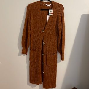 Long sleeve cardigan with pockets